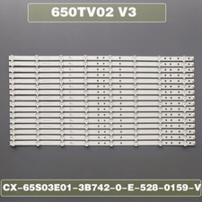 Strisce retroilluminazione LED per Sony 650TV02 V3 KDL-65W855C KDL-65W857C KDL-65W859C