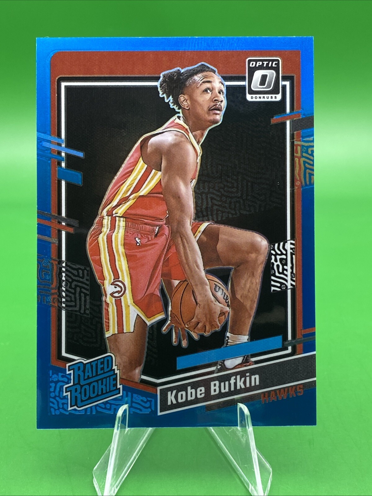 💧 2023-24 DONRUSS OPTIC KOBE BUFKIN #148/249 AQUA PRIZM RATED ROOKIE HAWKS