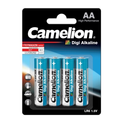 8x Mignon AA LR6 MX1500 Digi-Alkaline Batterien von CAMELION