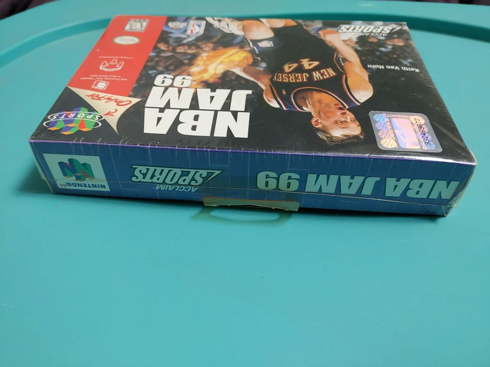 NBA Jam 99 Nintendo 64 N64 Factory Sealed For VGA! Excellent Condition! - Image 4 of 4