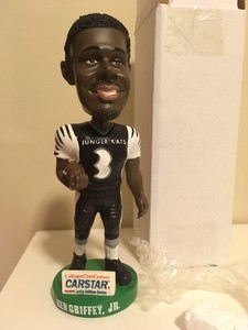 Ken Griffey Jr Jungle Kats Bobblehead Cincinnati Reds Mariners Sga Rare The Kid Ebay