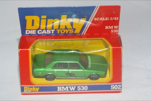Vintage Dinky Toys No. 502 BMW 530 Green. MIB - Afbeelding 1 van 8