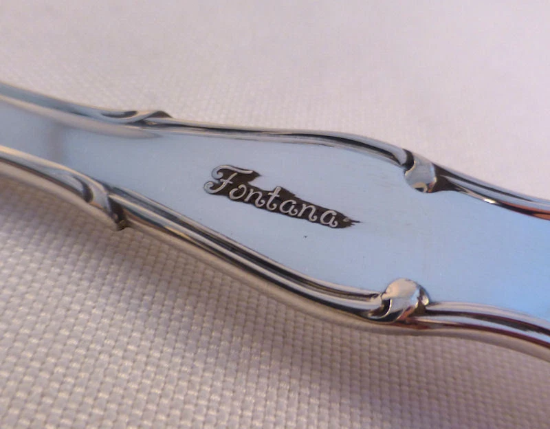 Tenedor de carne fría Fontana-Towle Sterling Foto 3 de 3