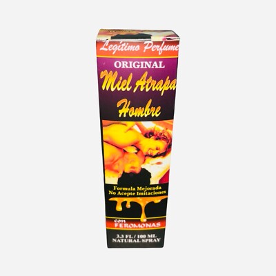 MIEL ATRAPA HOMBRE con Feromonas Atraccion Sexual Perfume Colonia Ven a Mi