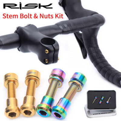 Lightweight Titanium Bolts&Nut Kits Bicycle Screw Bolts For Bike Carbon Stem 7g