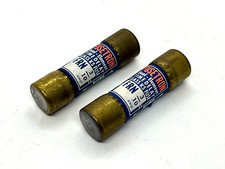 Bussmann FRN-3/10 Fusetron Dual-Element Time Delay Fuse 3/10A 250V LOT OF 2
