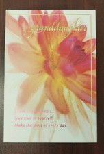 HALLMARK GRANDDAUGHTER BIRTHDAY Card