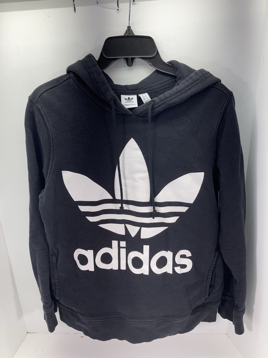トップス 90s usa adidas sweat pull hoodie trefoil adidas Originals Trefoil Series Pullover Hoodie Black LG at