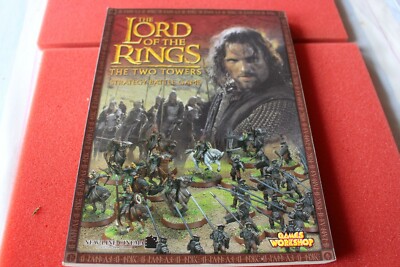 Games Workshop Herr der Ringe Zwei Türme Regelbuch Strategie Kampfspiel sehr guter Zustand