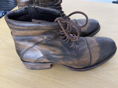 Freebird 12 Ace Brown Leather Boots 