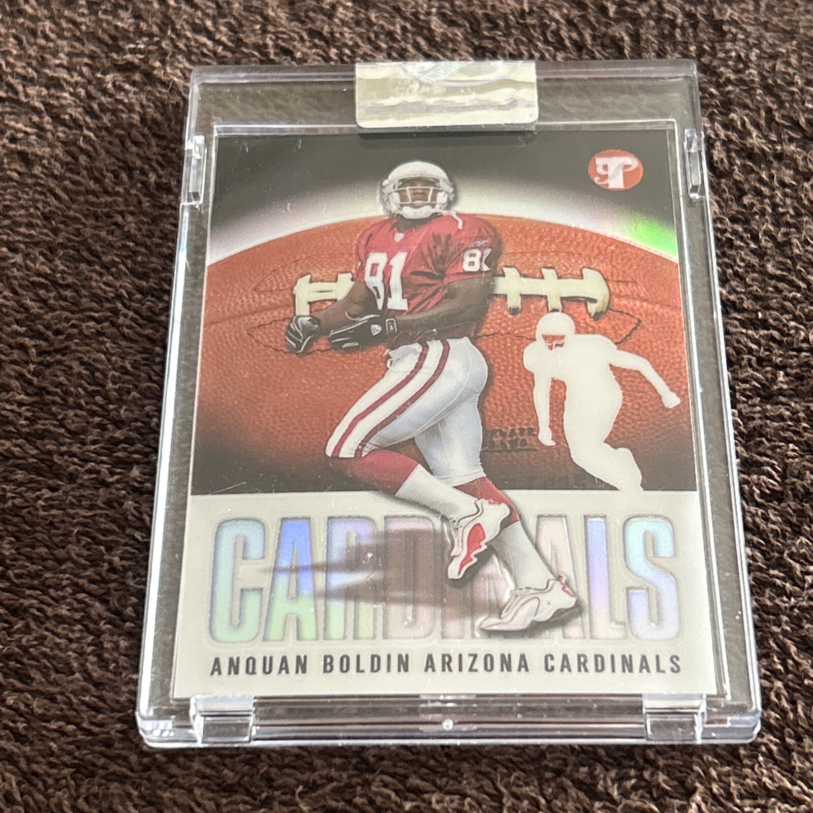 2003 TOPPS PRISTINE REFRACTOR #51 ANQUAN BOLDIN RC #/1449 UNCIRCULATED