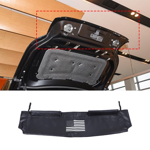 Front Leather Hood Cover Protector Bra Trim For Land Rover Defender 110 2020-24 - Picture 2 of 11