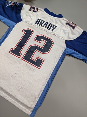 Rare Rugby Football Jersey TOM BRADY 12 Super Bowl XXXLX Jersey