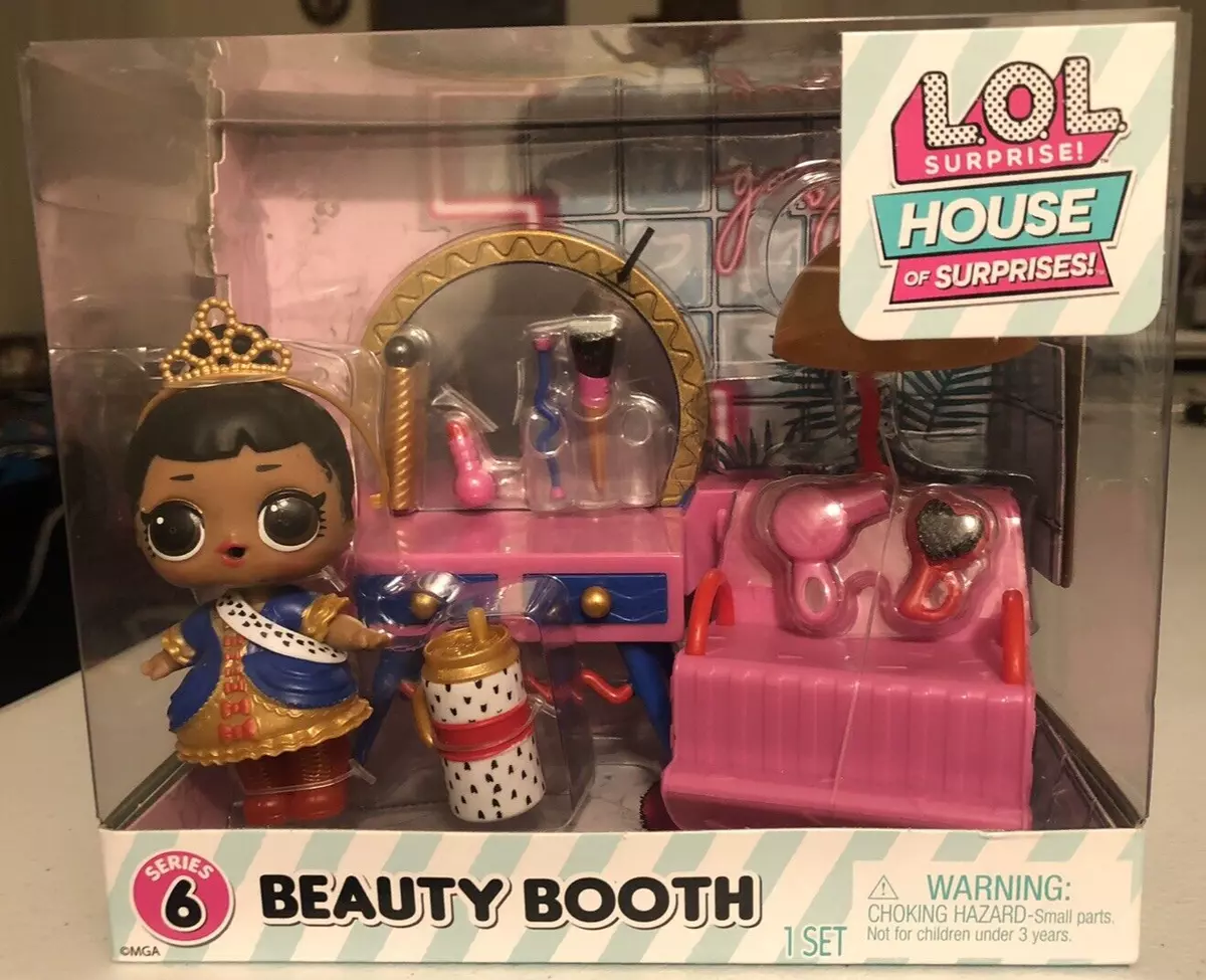 LOL Surprise OMG • House of Surprises Playset • BEAUTY BOOTH • NEW,  UNOPENED