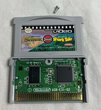 Authentic Nintendo Game Boy Advance Video Shrek / Shark Tale Movie Cartridge