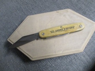 Vintage Taschenmesser – Werbung. USA COLONIAL PROF.