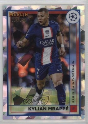 2022-23 Merlin UEFA Club Competitions Atomic Refractor Kylian Mbappe Mbappé 0c3