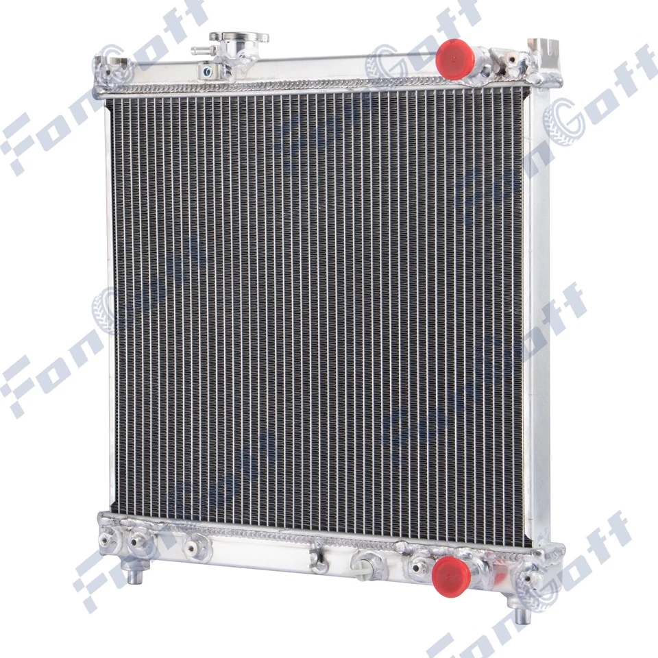 3 Row Aluminum Radiator For 93-1998 1997 Suzuki Sidekick 93-1995 Geo Tracker - Image 2 of 4