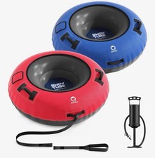 48'' Inflatable Heavy Duty Snow Tube Pack of 2