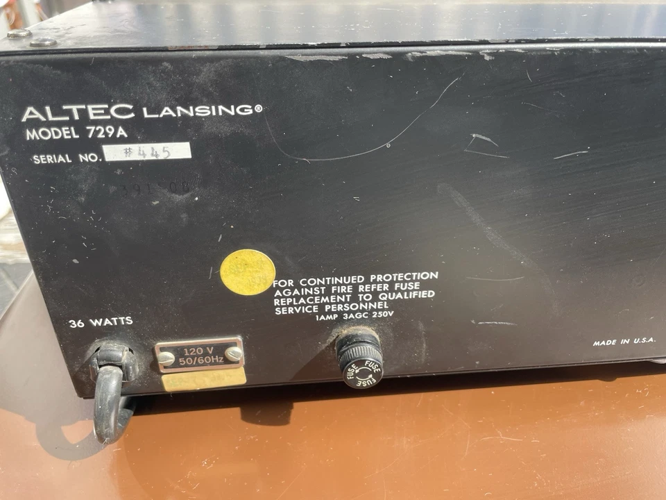 Altec Lansing Equalizer 729A - Image 3 of 4