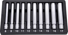 Astro Tools 4110 10pc 3/8" Drive Extra Deep Metric Socket Set One Size 