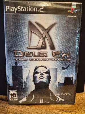 Eidos Deus Ex: The Conspiracy PS2 2002 SEALED New