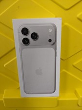 Genuine Apple iPhone 17 Pro Max Empty Retail Box Silver 512GB Model A3257