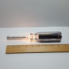 USA Made CRAFTSMAN 41993 Magnetic 1/4" Tip Bit Driver w/ Light - Tested & Works!