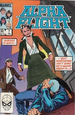 Alpha Flight Nr 7 Marvel Comic 1984