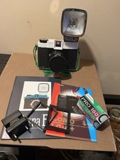 Lomography Diana F Camera 120 mm  Book  Accessories New w/o Box