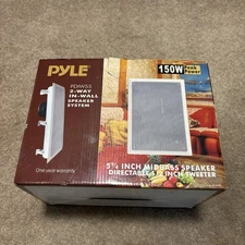 Pyle 5.25in 2-Way In-Wall Speaker System PDIW55 150W