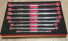 Bull Tools 8pc XXL Zero Offset Double Box Metric Wrench Set 8-24MM w/Foam Tray