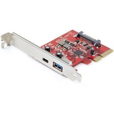 StarTech 2-Port 10Gbps USB-A  USB-C PCIe Card Adapter - USB 3.1 Gen 2 PCI