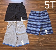 Lot of 3 Size 5T Boys Shorts Garanimals New with Tags
