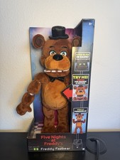 Jazwares Five Nights at Freddy's Classic Freddy GLOW POSABLE SOUDS 14 - in Plush
