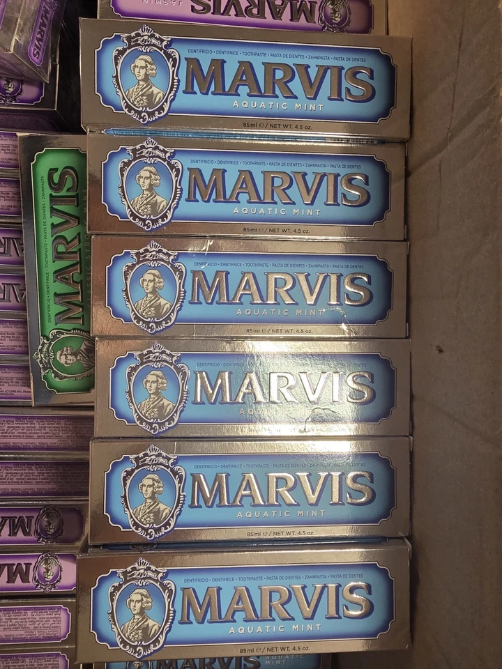 Marvis Aquatic Mint 6 X 85 Ml