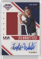 2020 Panini USA Baseball Stars & Stripes Prime 23/25 Tyler White Auto sh7