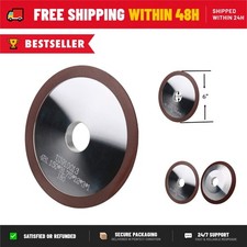 6in Diamond Grinding Wheel 180 Grit Resin Carbide Saw Blade Sharpening