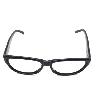 VERA WANG V245 BK Black Womens Semi Cat Eye Full Rim  58-16-135 FRAME ONLY
