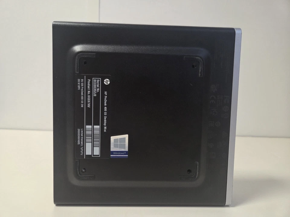HP Prodesk 400 G5 mini Intel Celeron G4930T 8 Go / 500 Go - Photo 3/4
