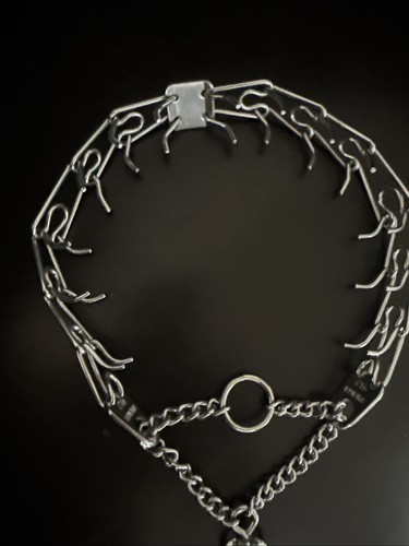 Herm HS Sprenger Prong Swivel Stainless Steel Dog Collar 16" x 4.mm for training