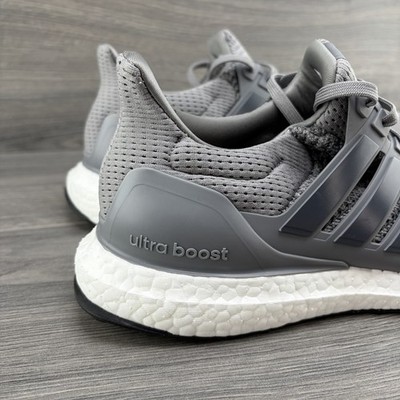Adidas Ultraboost 1.0 DNA Size 10.5 Mens Grey White Running Shoes | eBay