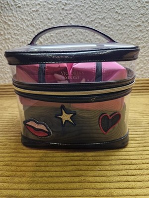 NEU! Victoria's Secret PVC Kosmetik Tasche transparent + 3 kleinere Beauty Bags