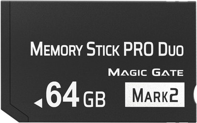 Original 64GB Memory Stick Pro Duo Mark2,High-Speed Memory Stick Duo Compatible 