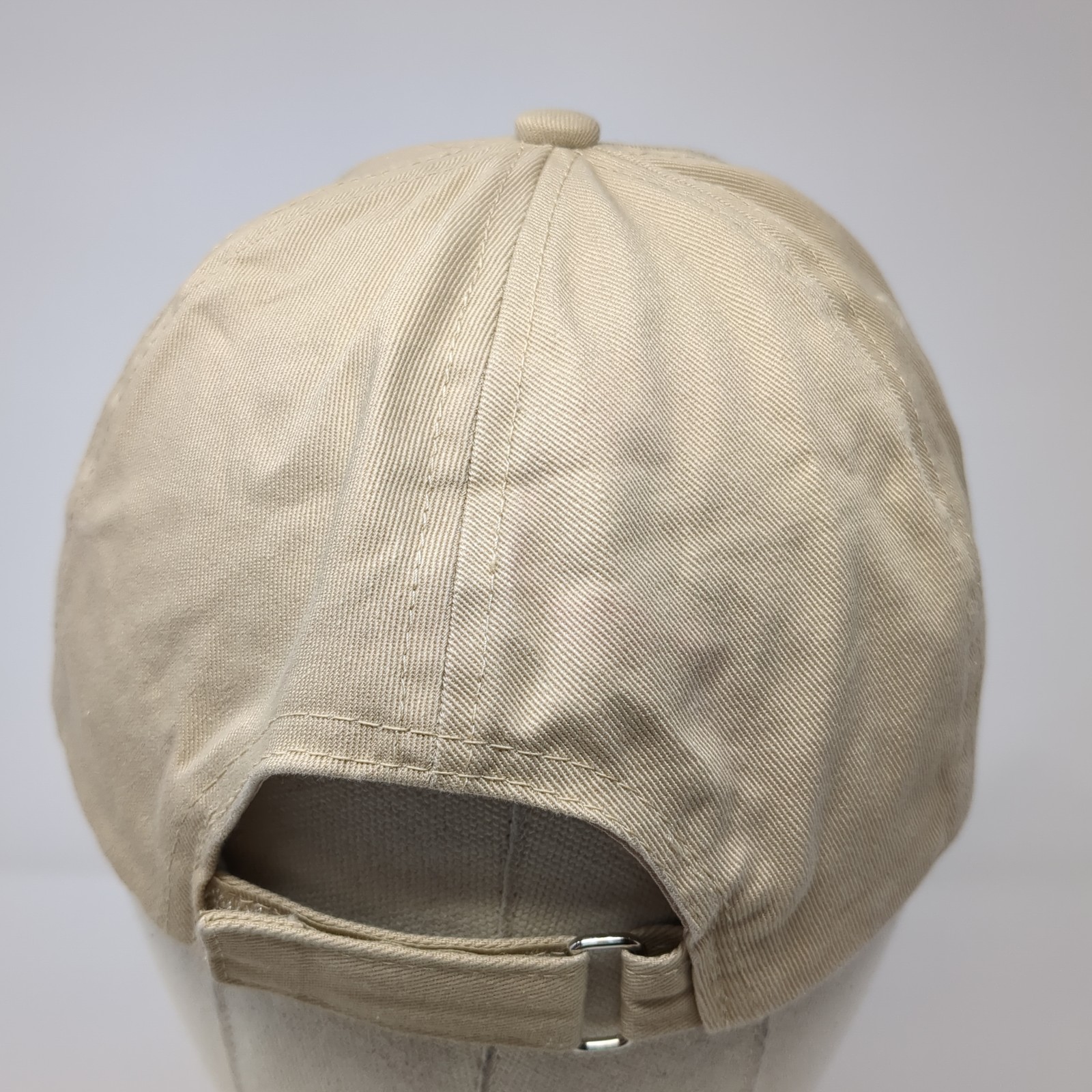 Unbranded Strapback Hat Brown Solid One Size Adju… - image 7