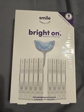 Smile Direct Club Bright On Premium Teeth Whitening Kit 9 Pack w LED Light