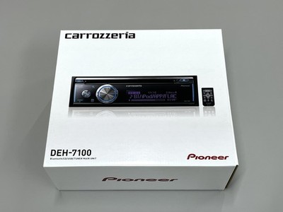 Pioneer Car Stereo Carrozzeria DEH-7100 CD USB iPod Bluetooth Support From JAPAN