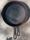 VTG Wagner Ware #8 Cast Iron 10.5" Sidney -O- Fry Skillet 1920s 30s Era Cat 1058