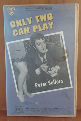 Only Two Can Play VHS Peter Sellers