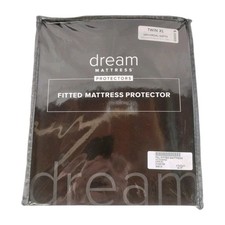 Dream Fitted Mattress Protector Twin XL Size Universal Depth